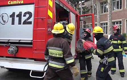 Səhər saatlarında Bakıda obyektdə 