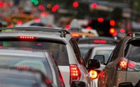 Traffic jam occurred on these roads of Baku -