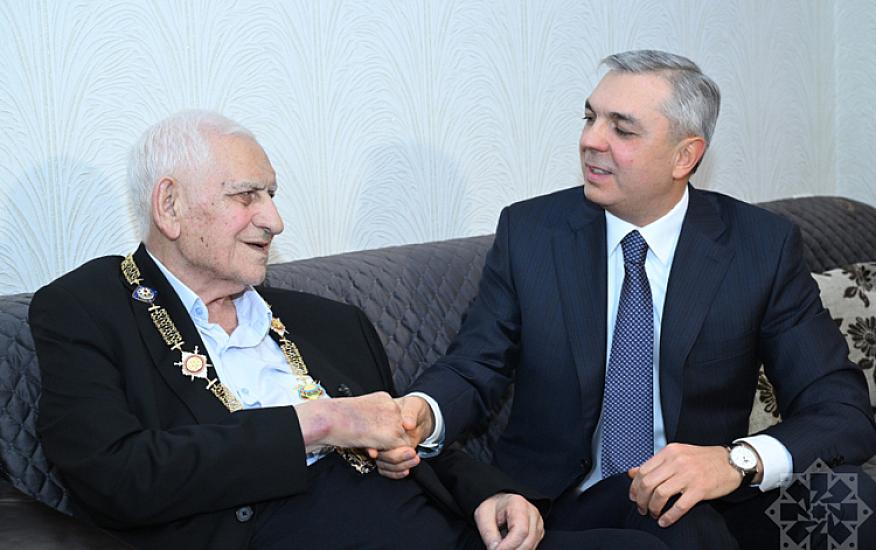 Nəriman Həsənzadəyə “Heydər Əliyev” ordeni təqdim olundu - 