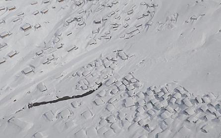 Qarın hündürlüyü 3 metri keçdi, evlər “yoxa çıxdı” - FOTO
