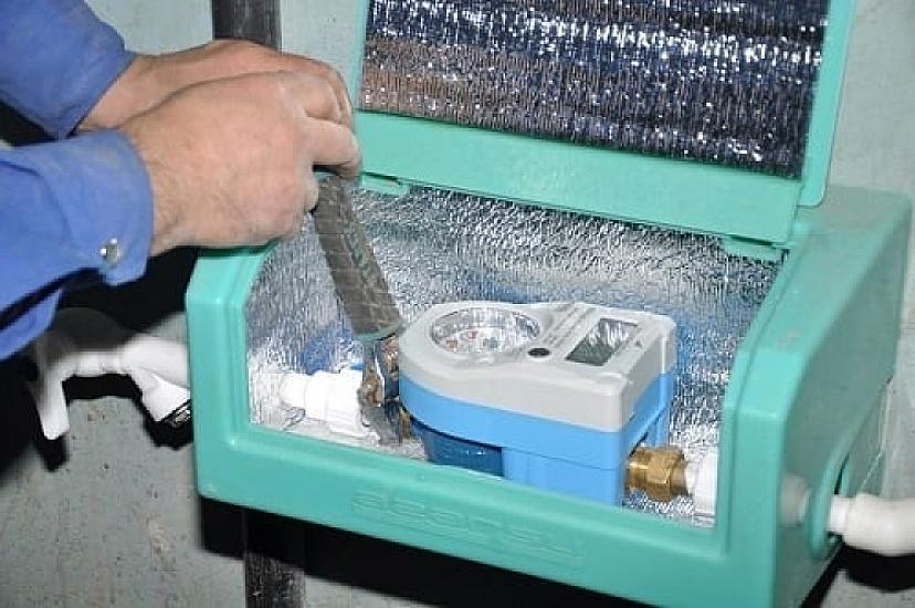 Водяные счетчики заменяются -