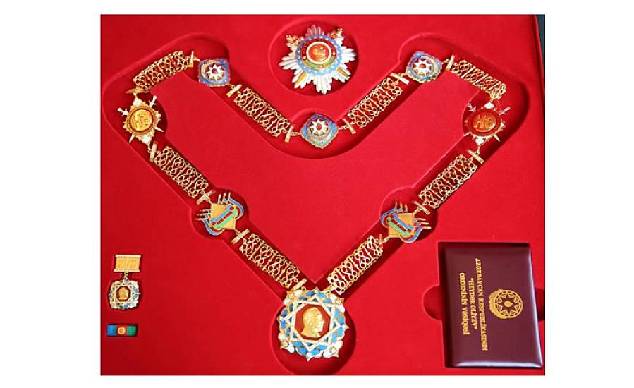 “Heydər Əliyev” ordeni ilə təltif olunmuş şəxslər