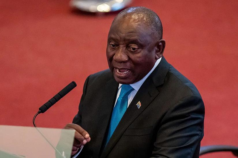 President Ramaphosa Iran's drills