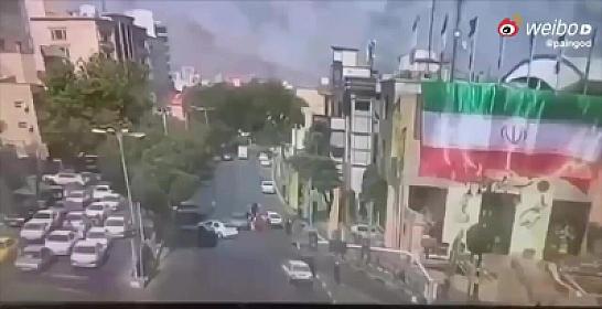 Tehranın mərkəzi belə VURULDU - 