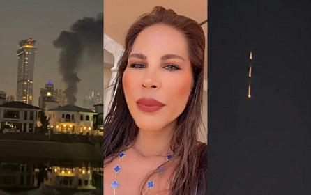 Türkiyəli aparıcı Dubayda yaşadığı qorxu dolu anları paylaşdı -