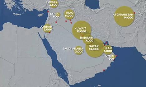 İran ABŞ bazalarına zərbələr endirdi: