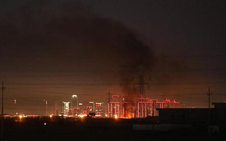 Ərbildə hava limanı vuruldu - 