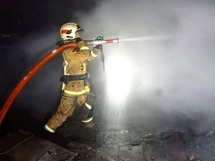 Dəhşət: Yanmış avtomobildə meyiti tapıldı 