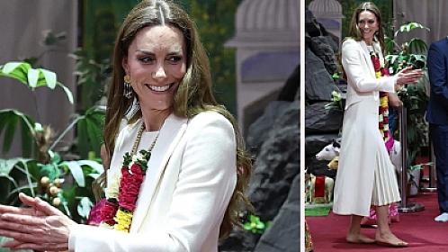 İngiltərənin gələcək kraliçası  Holi bayramında rəqs etdi  -