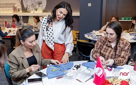 “Nar” 8 Mart münasibətilə xanım jurnalistləri təbrik etdi - 