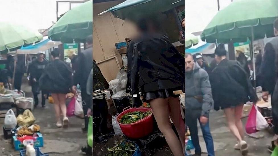 Quba bazarında bir qadına görə ara qarışdı - 