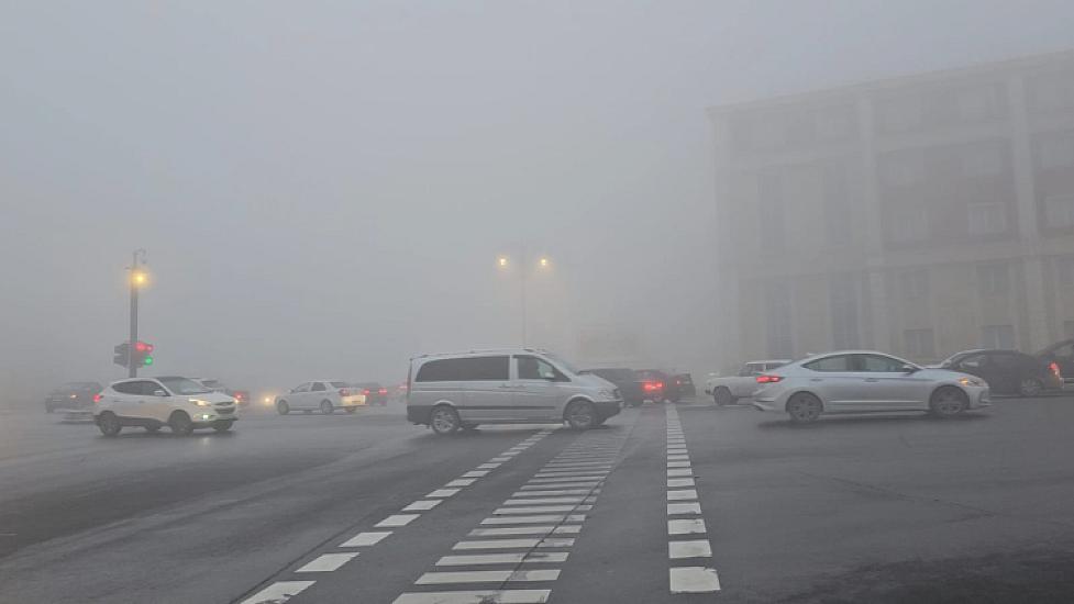 Visibility on the roads will be limited -