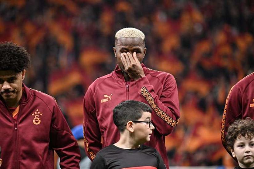 Osimhen in the “Liverpool” match