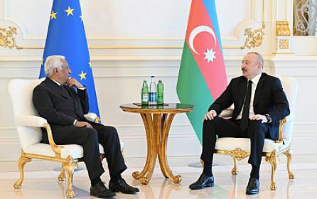 Əliyevlə Koşta mətbuata bəyanatlarla 