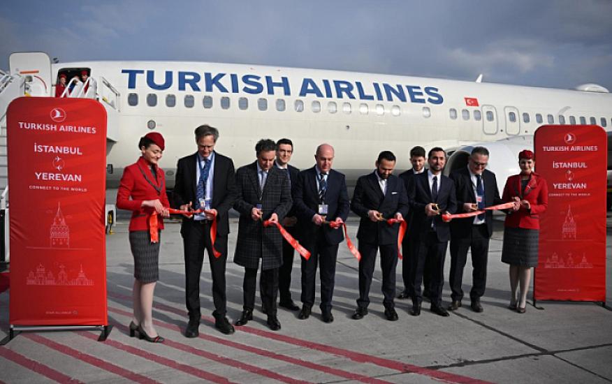 THY İrəvana uçuşlara başladı