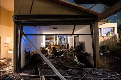 İsraildə raket evin ortasına 