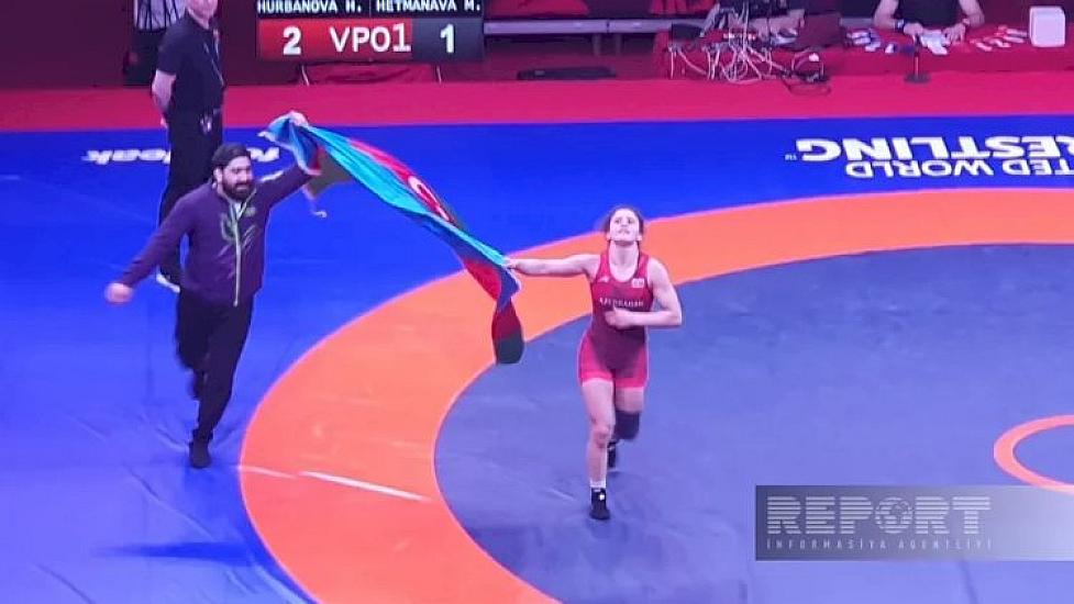 Günay Qurbanova Avropa çempionatında 