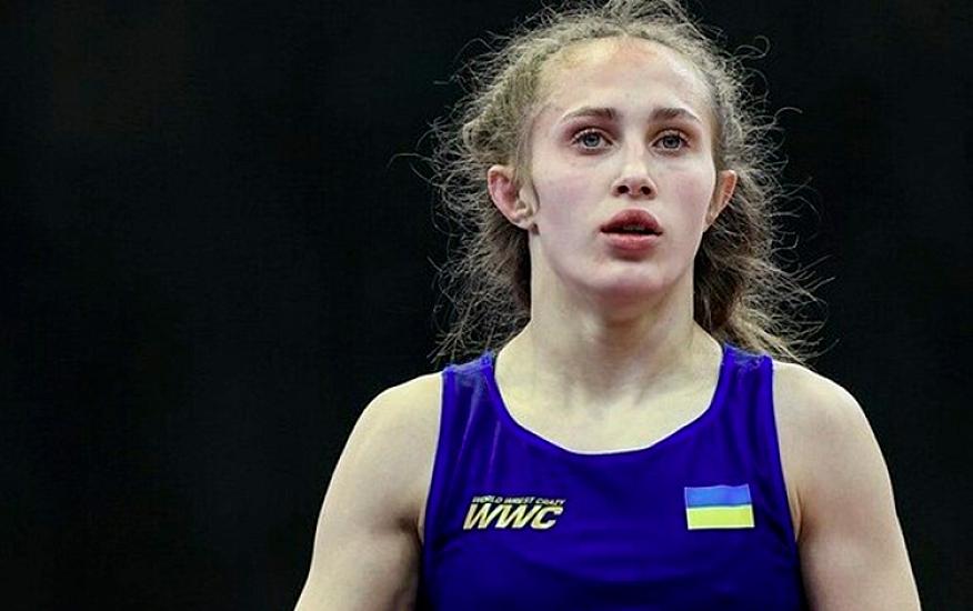 Ukraynanı təmsil edən azərbaycanlı xanım güləşçi 