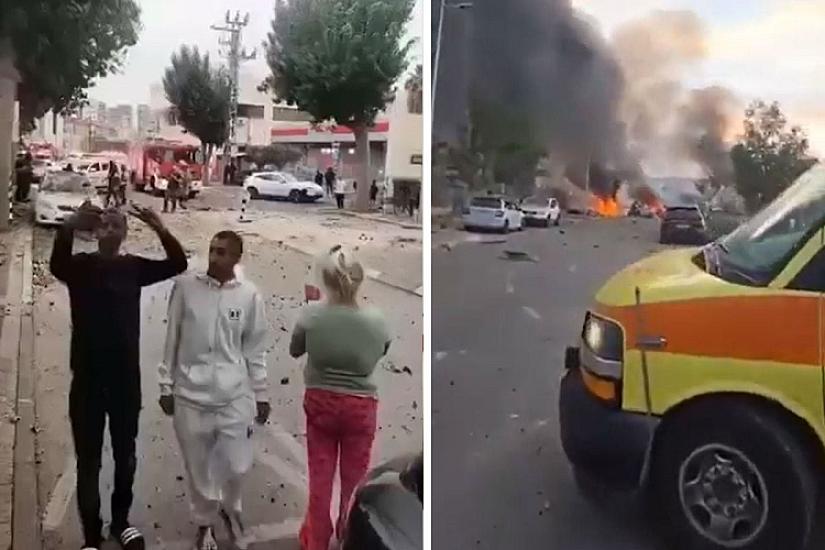 İranın İsrailə növbəti raket hücumu - 