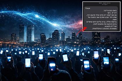 Minlərlə israilli telefonlarına eyni mesajı aldı: 