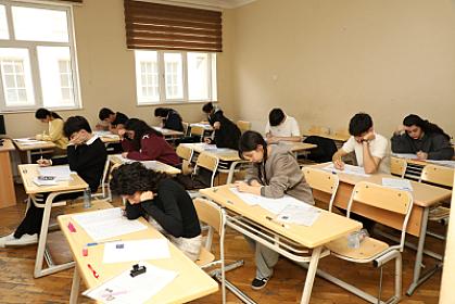 Buraxılış imtahanı keçirilidi 