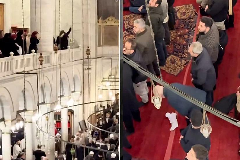 Протест в ночь Кадр: