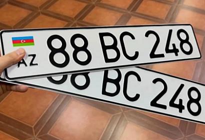 Avtomobil nömrələri üçün daha bir seriya