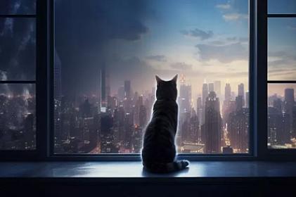 Pişik gecə sahiblərini bəladan 