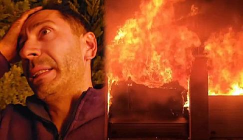 Tanınmış fotoqrafın evi yandı – 