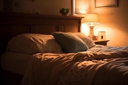 What serious problems in the future do sleep problems in middle age cause