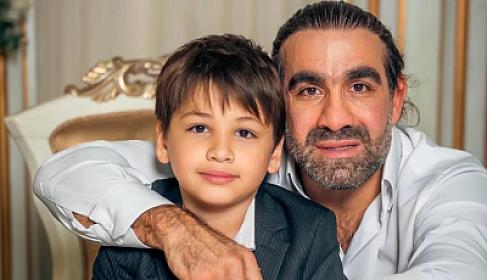 Rafael Ağayev oğlunu paylaşdı - 