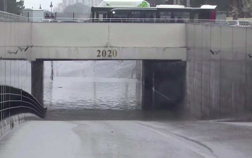 Sabunçu keçidi bağlandı -