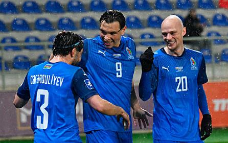 Сборная Азербайджана одержала самую крупную победу в своей истории по счету.