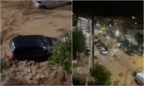 Ermənistanda güclü yağışlar yollarda uçqunlara 