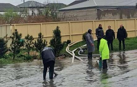 Yağışın fəsadları ilə bağlı 