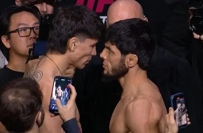 Tofiq Musayev's first victory in the UFC