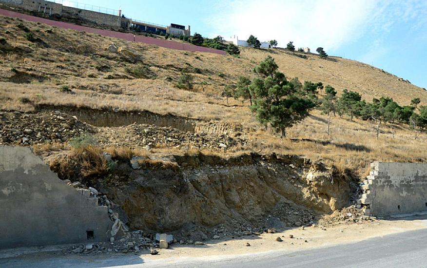 Yağışdan sonra sürüşmə zonaları aktivləşib - 