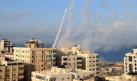 Место встречи израильских офицеров было подвергнуто удару -