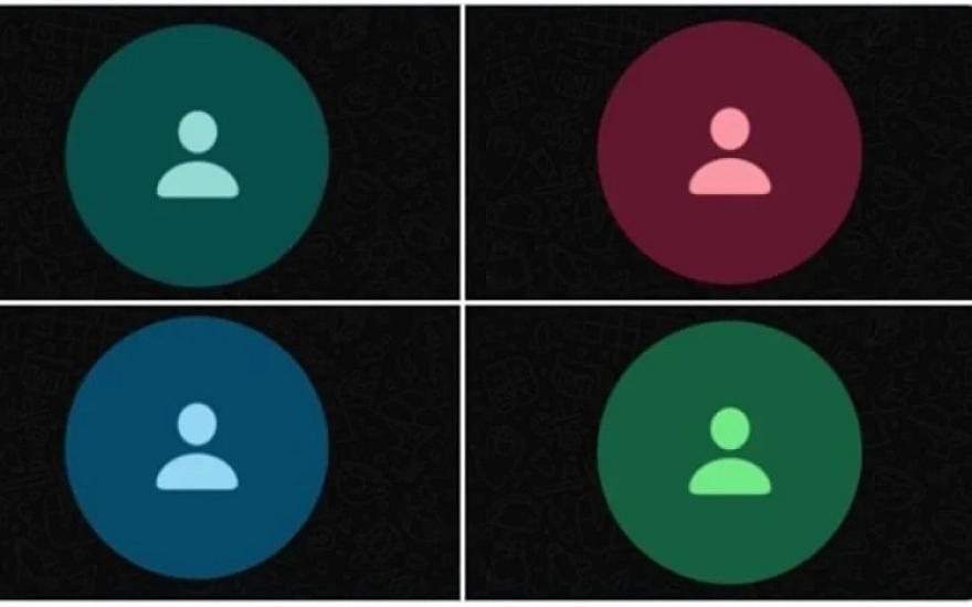 Colored profiles on "WhatsApp"