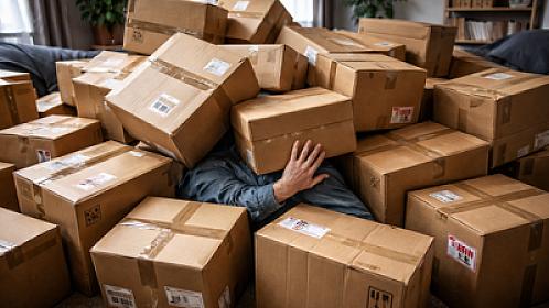 Qutular, paketlər və zibillik – 