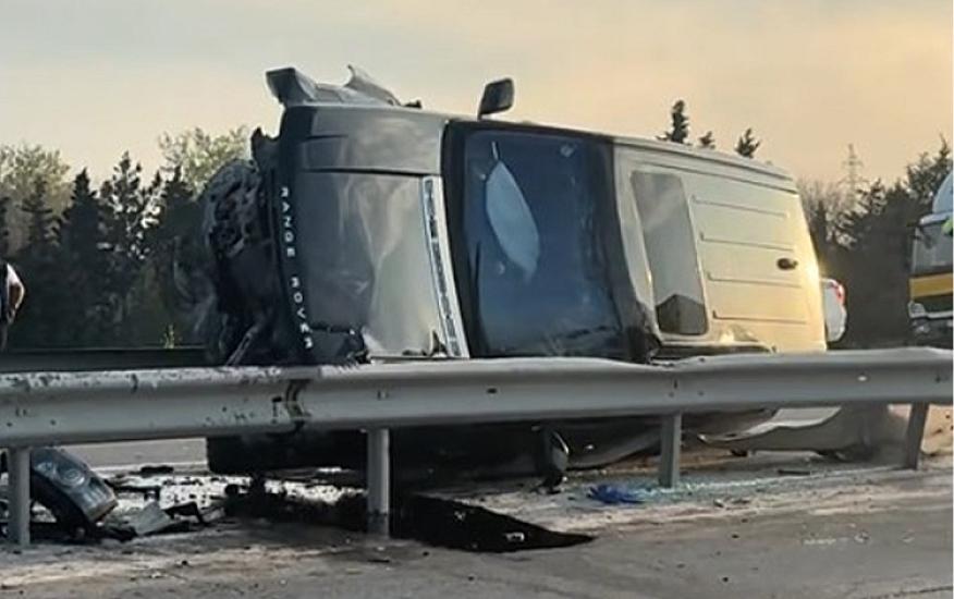 Bakı-Qazax magistralında 