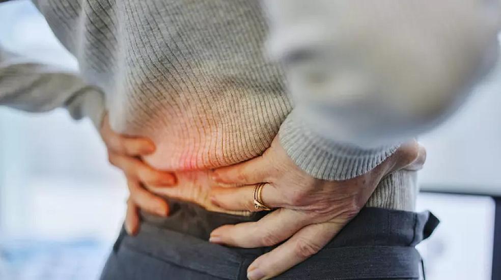 Persistent back pain can be a symptom of serious diseases -