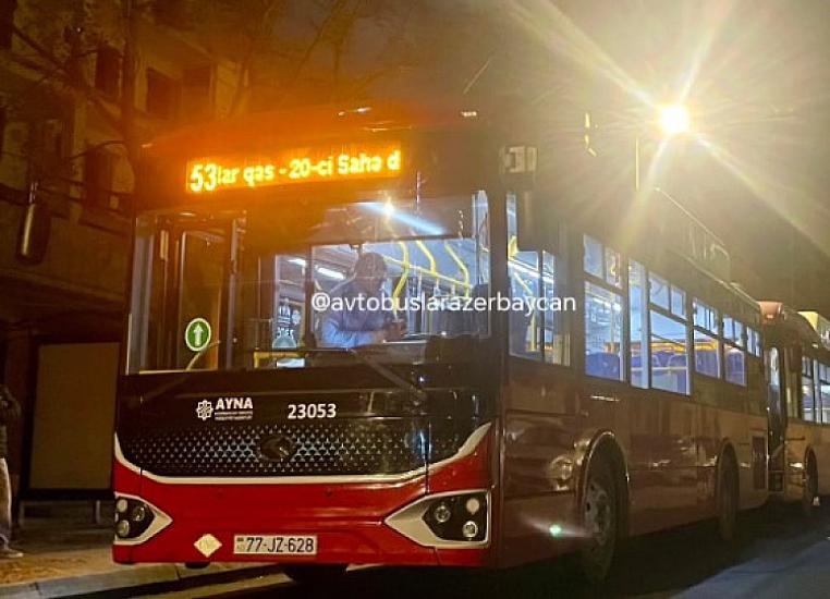 Bu avtobusun hərəkət sxemi dəyişdirildi