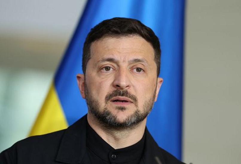 Zelenski Suriyaya gedib