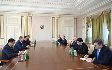 Prezident qazaxıstanlı nazirləri qəbul etdi - 