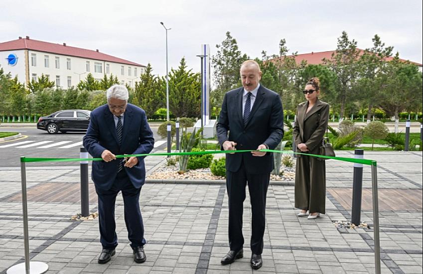 Prezident və birinci xanım Beynəlxalq Təlim Mərkəzinin açılışında iştirak ediblər