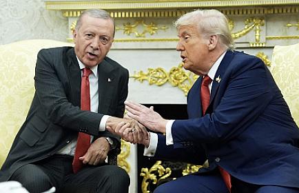 Tramp Ərdoğanla danışdı