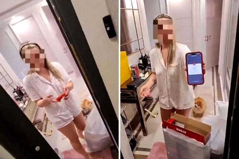 Gənc qadının kuryerə təklifi gündəm oldu - 