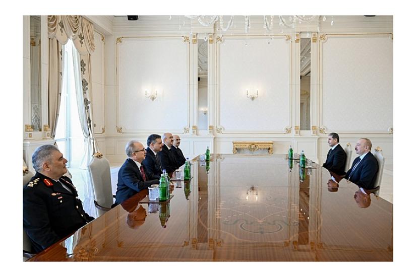 Prezident İlham Əliyev Türkiyənin daxili işlər nazirini 