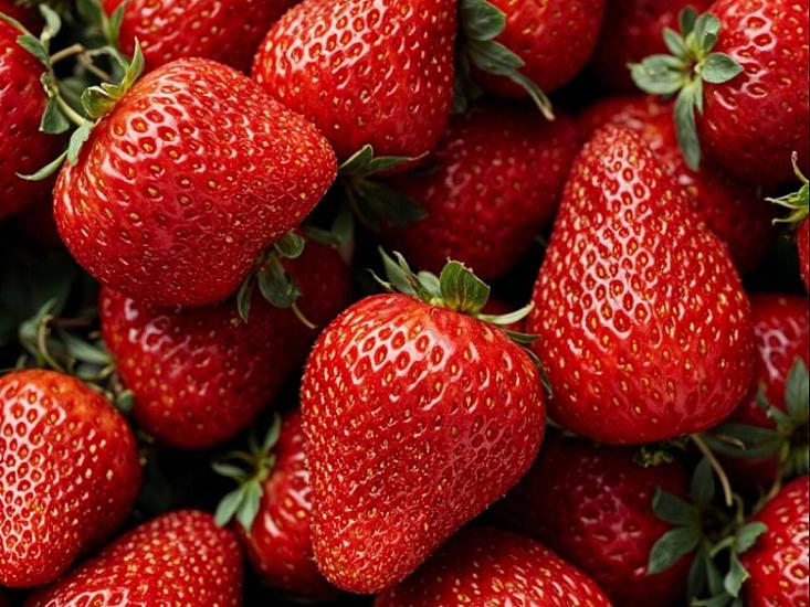 Dərman vurulan çiyələklər 